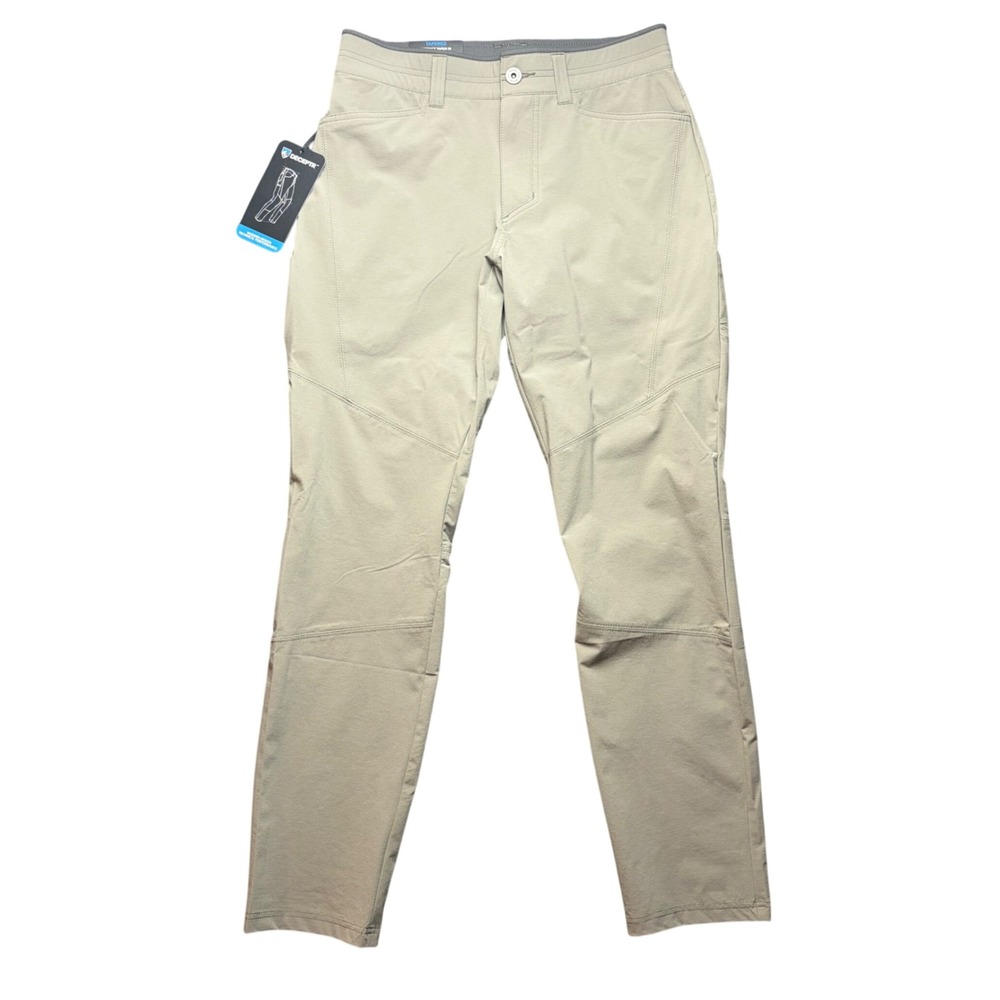 Kuhl Deceptr Pants Mens 30x32 Khaki Tuff Lite Tapered Fit Technical Hiking 5261